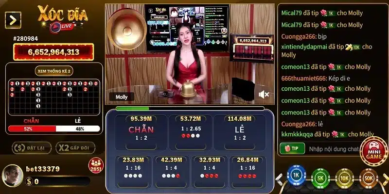 Cách chơi xóc đĩa G6BET cho người mới